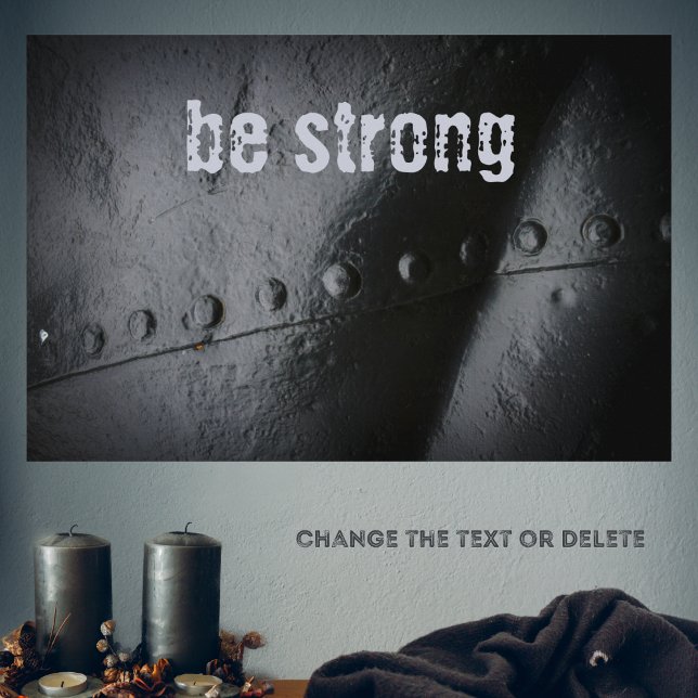 Minimalist black metal  poster (Creator Uploaded)