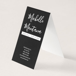 Minimalist Black Professional Modern Business Card