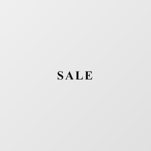 Minimalist  Black SALE Business Window Decal