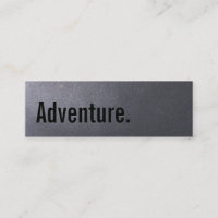 Minimalist Black Typography Adventure