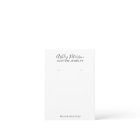 Minimalist black white  jewelry earring display