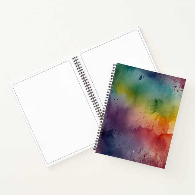 Minimalist Blank Sketchbook Notebook (Inside)