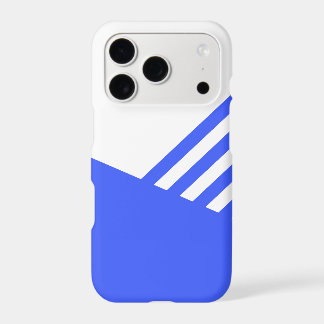 Minimalist Blue and White Phone Case
