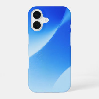 Minimalist Blue Gradient iPhone 16 Case