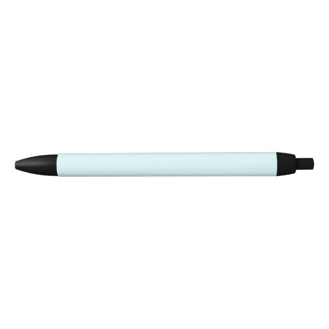 Minimalist Blue Retractable Ballpoint Pen (Front)