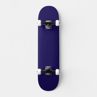 Minimalist Blue Skateboard | Modern Cool Skate Dec
