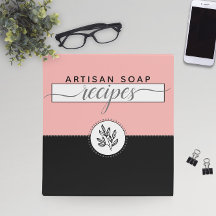 Minimalist Blush and Black Soap Recipe