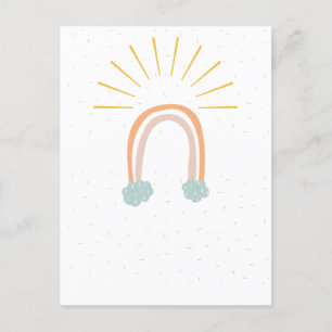 Minimalist Bohemian Postcard