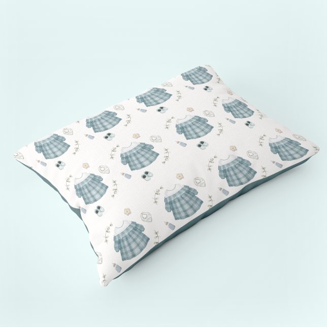 Minimalist Boho Baby Clothes Pattern Pillowcase (Minimalist Boho Baby Clothes Pattern Pillow Case)