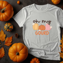 Minimalist Boho Oh My Gourd T-shirt