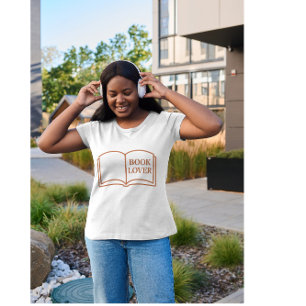 Minimalist Book Lover Design   Cozy Reading Aesthe T-Shirt