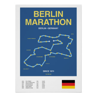 Minimalist Boston Marathon Line Print