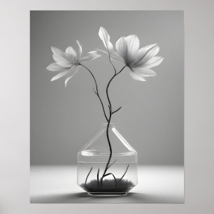 Minimalist Botanical Elegance  Poster