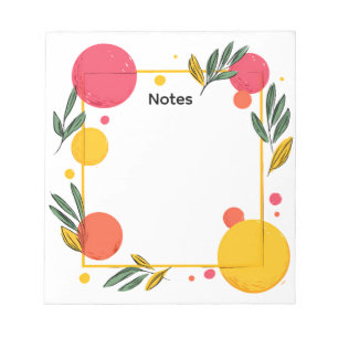 Minimalist Botanical Floral Notes