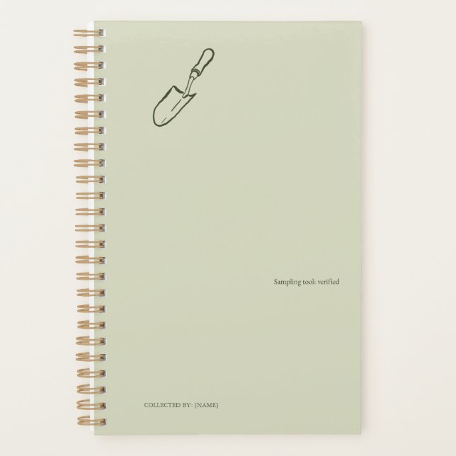 Minimalist Botanical Garden Reader Gift Planner (Front)