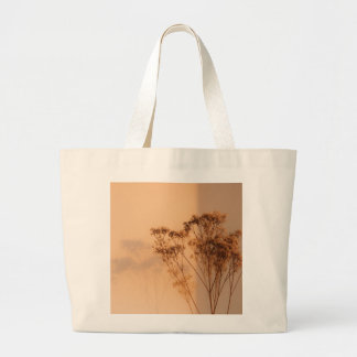 Minimalist Botanical Silhouette Tote Bag