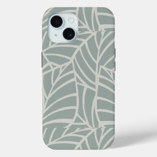 Minimalist Botanical Veins iPhone / iPad case
