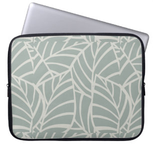 Minimalist Botanical Veins Laptop Sleeve