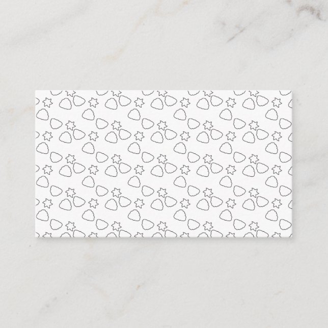 Minimalist Boutique Business Cards (Front)