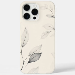 Minimalist   Branch Sketch   Natural Elegance iPhone 16 Pro Max Case