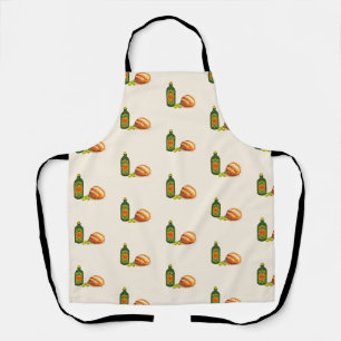 Minimalist Bread and Olive Oil Apron