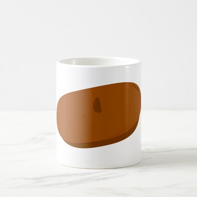 Minimalist Brown Beret French Hat  Coffee Mug (Creator Uploaded)
