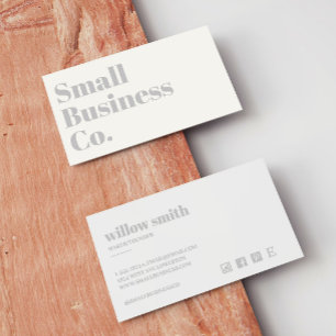 Minimalist Business Card