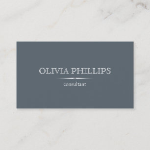 Minimalist business card