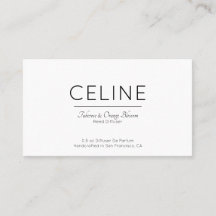 Minimalist Business Card Business Card Template