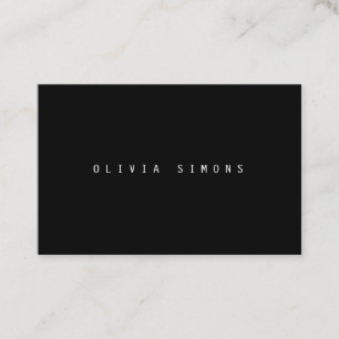 Minimalist Business Cards