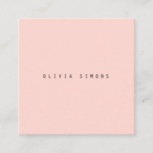Minimalist Business Cards