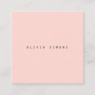 Minimalist Business Cards