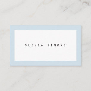 Minimalist Business Cards