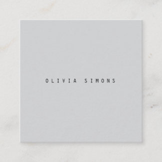 Minimalist Business Cards