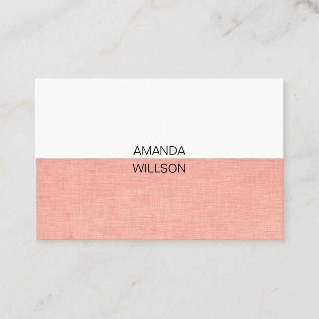 Minimalist Business Cards for your profession (Front)