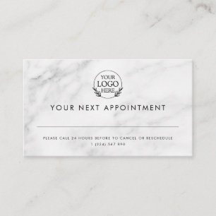 Minimalist Business Design with Custom Logo – Pro Appointment Card