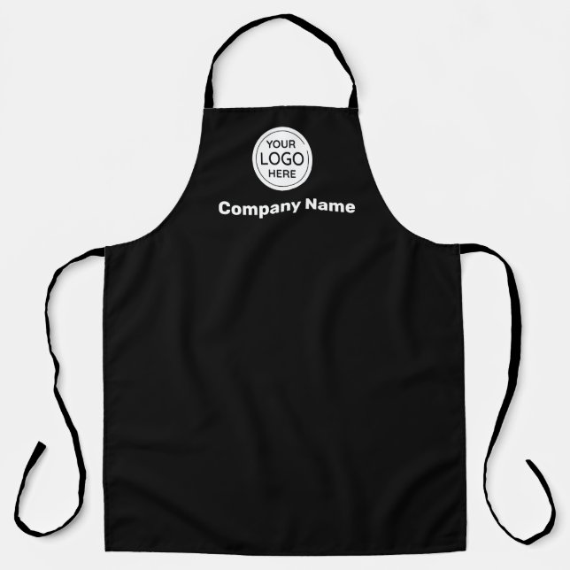 Minimalist Business Logo Apron (Front)