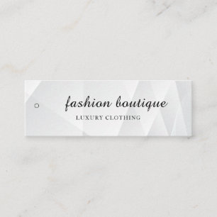 Minimalist Business Logo Clothing Label Hang Tag