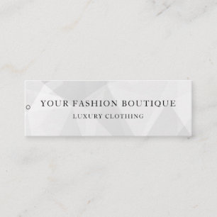 Minimalist Business Logo Clothing Label Hang Tag