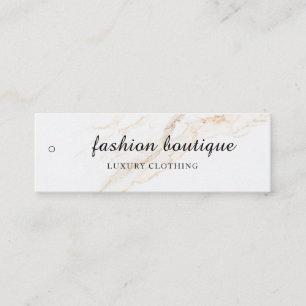 Minimalist Business Logo Clothing Label Hang Tag
