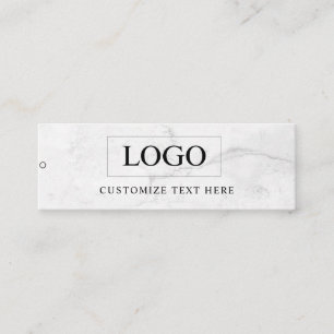 Minimalist Business Logo Clothing Label Hang Tag