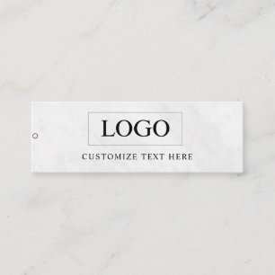 Minimalist Business Logo Clothing Label Hang Tag