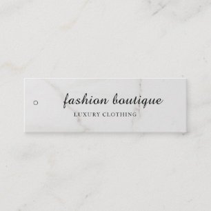 Minimalist Business Logo Clothing Label Hang Tag