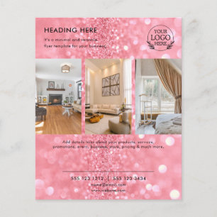 Minimalist Business Marketing Flyer   Logo & Photo