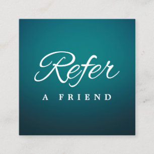 Minimalist Business Referral Card