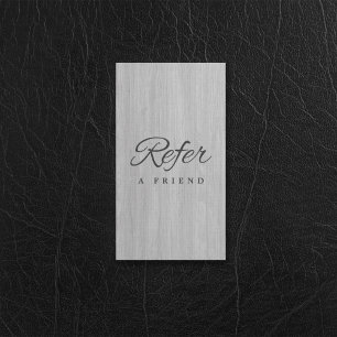 Minimalist Business Referral Card