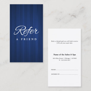 Minimalist Business Referral Card