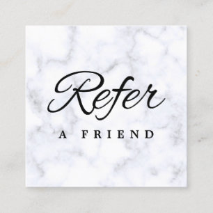 Minimalist Business Referral Card