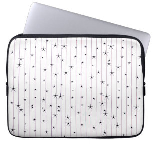Minimalist Celestial Stars Laptop Sleeve