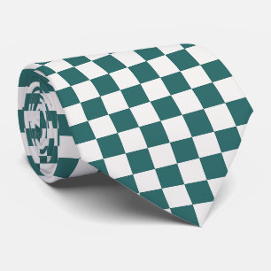Minimalist Chequered Neck Tie